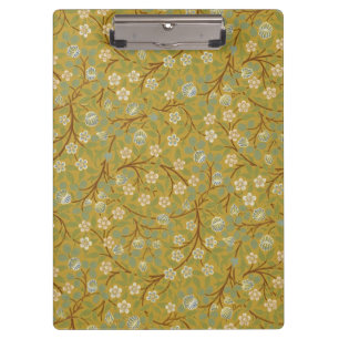 Carpeta De Pinza Arte Floral Antiguo de William Morris Clover