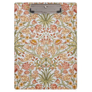 Carpeta De Pinza Arte floral botánico de jacinto de William Morris