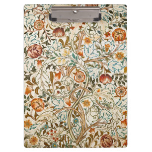 Carpeta De Pinza Arte floral vintage de acanto de William Morris