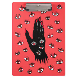 Carpeta De Pinza Arte gótico de Halloween - Ojos espeluznantes de m