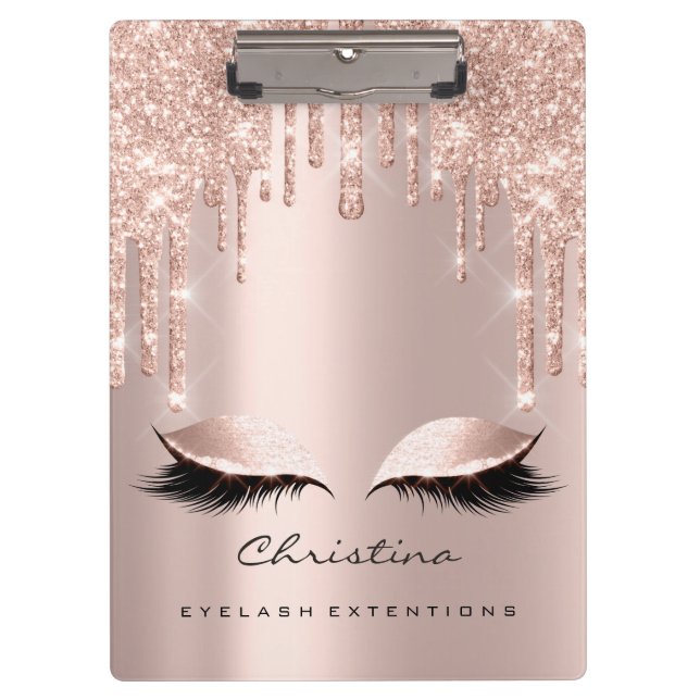 Carpeta De Pinza Artista de maquillaje Cera Marrón Lágrimas Spark E (Anverso)