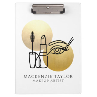 Carpeta De Pinza Artista de Maquillaje Empresa Personalizada
