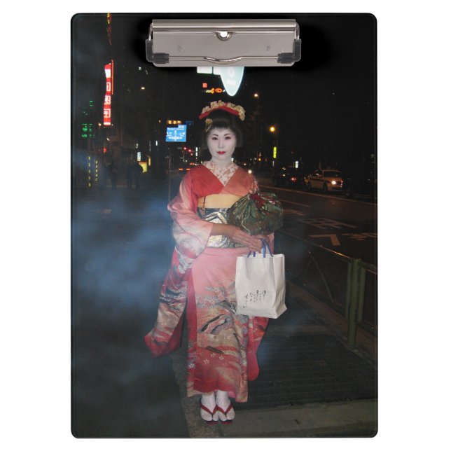 Carpeta De Pinza Asakusa Geisha Neo Tokyo (Anverso)