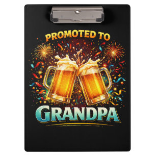 Carpeta De Pinza Ascendido a Abuelo Futuro