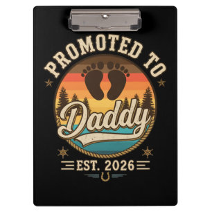Carpeta De Pinza Ascendido a Papá Est 2026