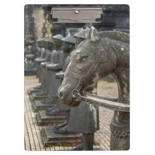 Carpeta De Pinza Asia, Vietnam. Figuritas y estatuas de caballos