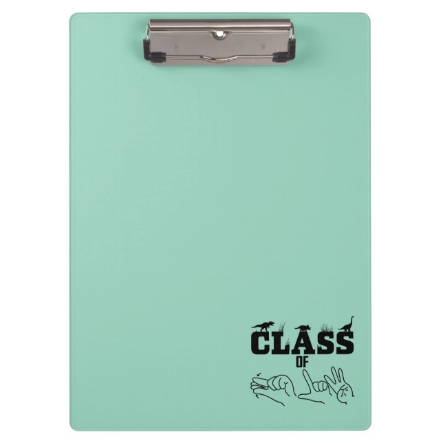 Carpeta De Pinza ASL - Clase de 2026 - Diseño ASL de graduación (Anverso)