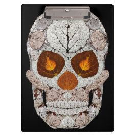 Carpeta De Pinza Aspen Leaf Skull 11