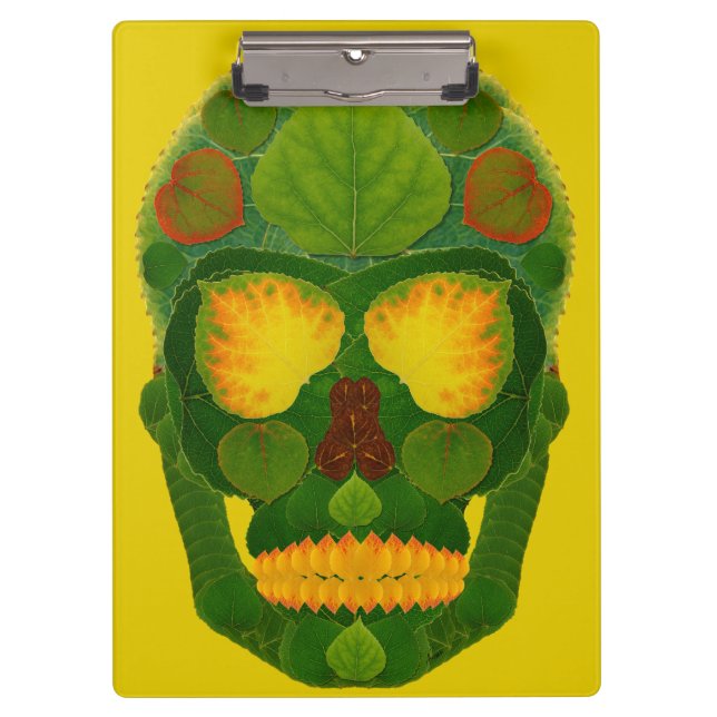 Carpeta De Pinza Aspen Leaf Skull 9 (Anverso)