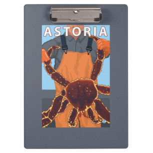 Carpeta De Pinza Astoria, cangrejo de OregonKing