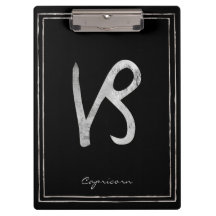 Astrología estilizada de plata labrada de Capricor