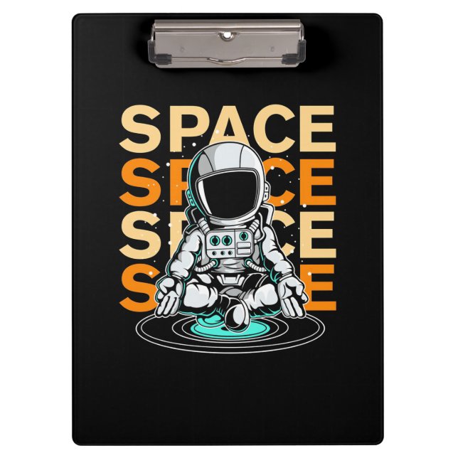Carpeta De Pinza Astronauta espacial (Anverso)