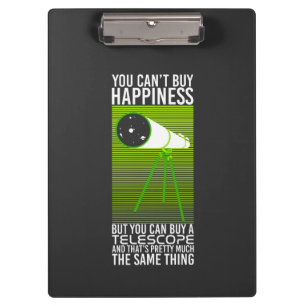 Carpeta De Pinza Astronomía - No se puede comprar la felicidad
