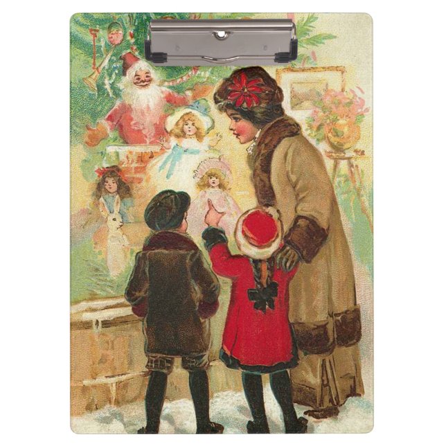 Carpeta De Pinza At The Toy Store Window (Anverso)