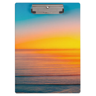 Carpeta De Pinza Atardecer de playa