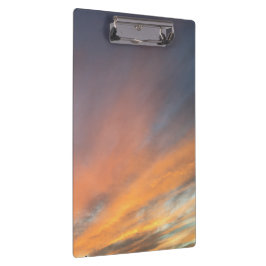 Carpeta De Pinza Atardecer pastel