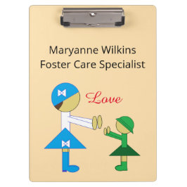 Carpeta De Pinza Atención en hogares de guarda: