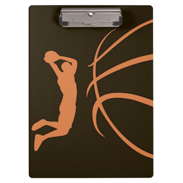 Carpeta De Pinza Atleta del baloncesto (Anverso)