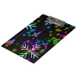 Carpeta De Pinza Atmósfera navideña festiva y animada de SlipperyJo