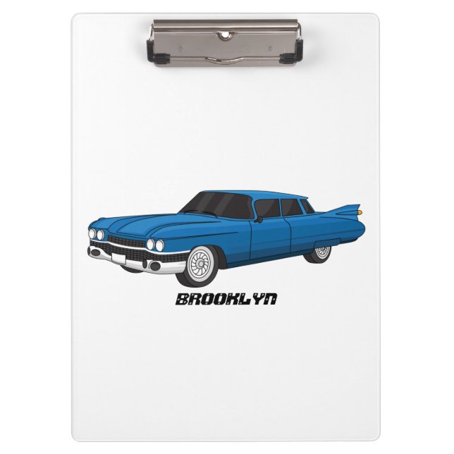 Carpeta De Pinza Auto clásico Guay blue 1959 (Anverso)
