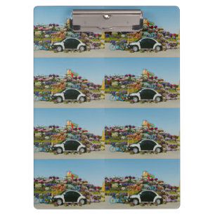 Carpeta De Pinza Auto del Miracle Garden de Dubai