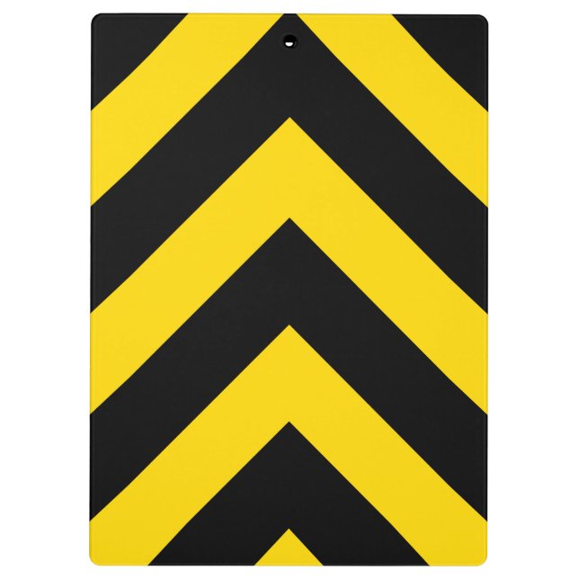Carpeta De Pinza Autopista Autopista Tráfico Bumble Bee Chevrons (Reverso)