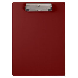 Carpeta De Pinza Autoridad Roja Oscura Simple®