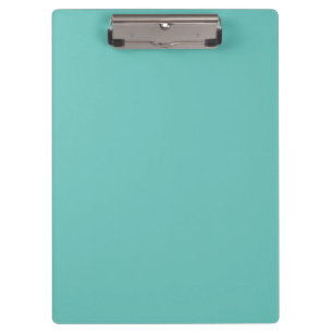 Carpeta De Pinza Autoridad Verde azulada ligera simple®