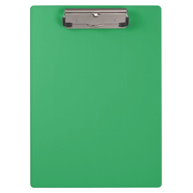 Carpeta De Pinza Autoridad Verde del Mar Simple® (Anverso)