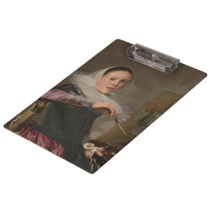 Carpeta De Pinza Autorretrato con tablilla de Judith Leyster