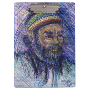 Carpeta De Pinza Autorretrato de Luther Hampton