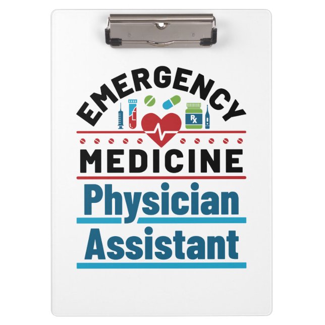 Carpeta De Pinza Auxiliar del Médico de Emergencia (Anverso)