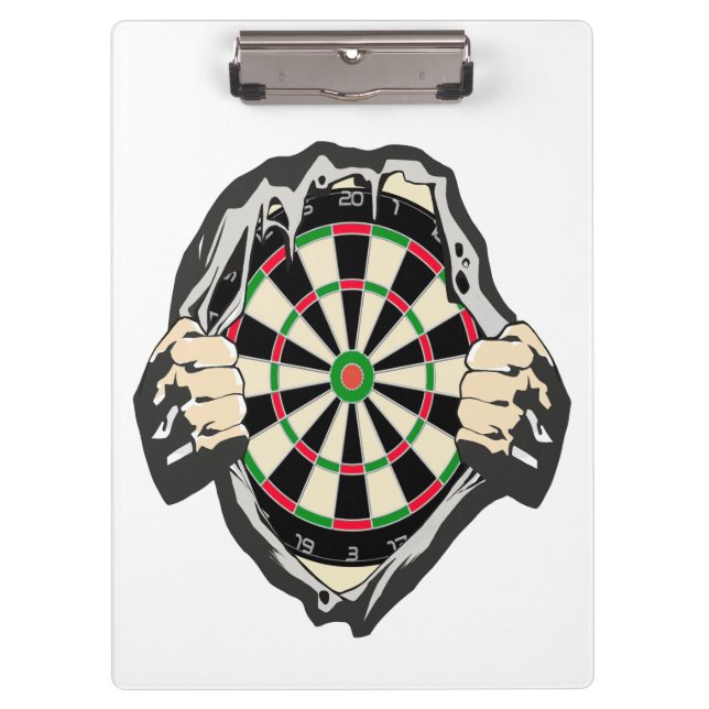 Carpeta De Pinza Avance hacia el Bullseye - Ultimate Dartboard (Anverso)