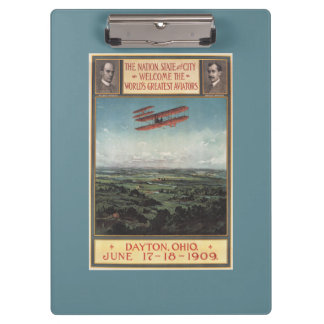 Carpeta De Pinza Avión de los hermanos de Wright
