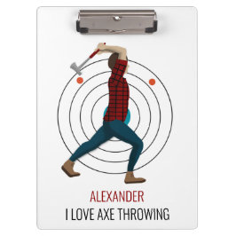 Carpeta De Pinza Ax Throwing