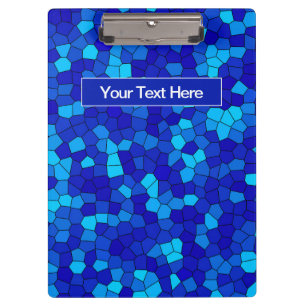 CARPETA DE PINZA AZUL