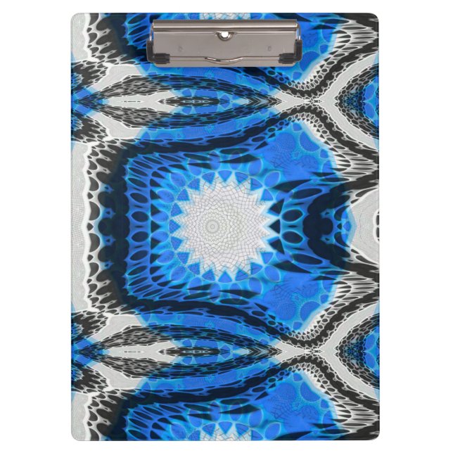 Carpeta De Pinza Azul atómico (Anverso)