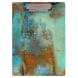 Carpeta De Pinza Azul deja