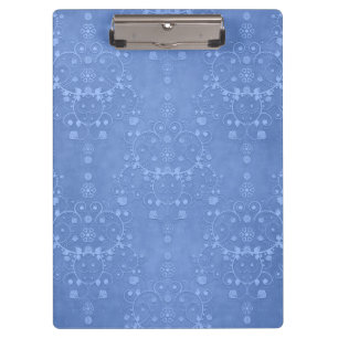 Carpeta De Pinza Azul Miriñaque Estampado Fancy Damask