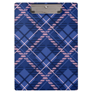 Carpeta De Pinza Azul y rosado