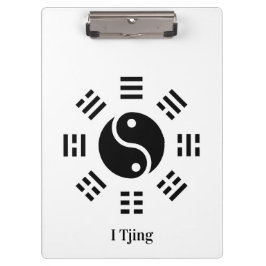 Carpeta De Pinza Ba Gua, ocho trigramas, personalizable Yin yang