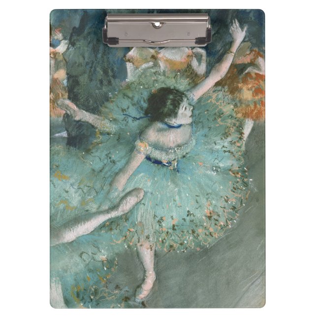 Carpeta De Pinza Bailarina de balancín (bailarina en verde) Edgar D (Anverso)