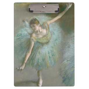 Carpeta De Pinza Bailarina en Green Edgar Degas