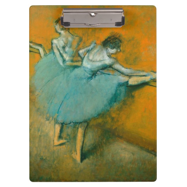Carpeta De Pinza Bailarinas de Degas en el ballet de bar (Anverso)