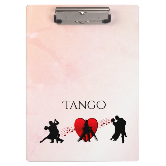 Carpeta De Pinza Bailarinas de tango (Anverso)
