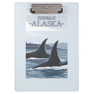 Carpeta De Pinza Ballenas #1 - Juneau, Alaska de la orca