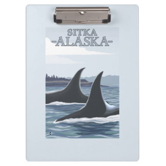 Carpeta De Pinza Ballenas #1 - Sitka, Alaska de la orca