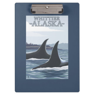 Carpeta De Pinza Ballenas #1 - Whittier, Alaska de la orca