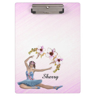 Carpeta De Pinza Ballerina en Blue Personal Pimk