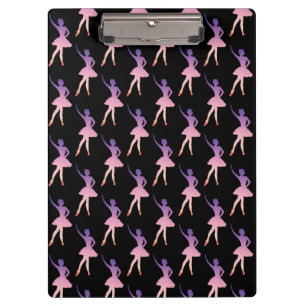 Carpeta De Pinza Ballerina en diseño geométrico moderno